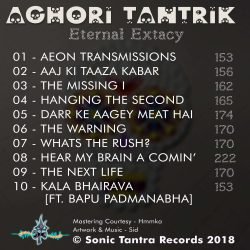 Aghori TanTriK - Eternal Extacy - DarkPsy Psycore Album Sonic Tantra